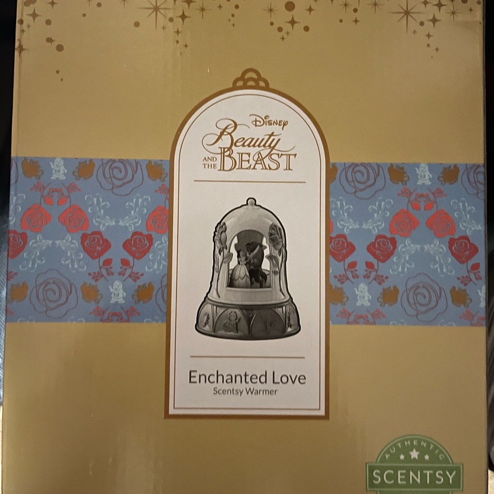 Scentsy Enchanted Love Warmer Beauty and the Beast